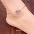 Street Fashion Simple Forest Style Alloy Silver Tree Anklet Bracelet